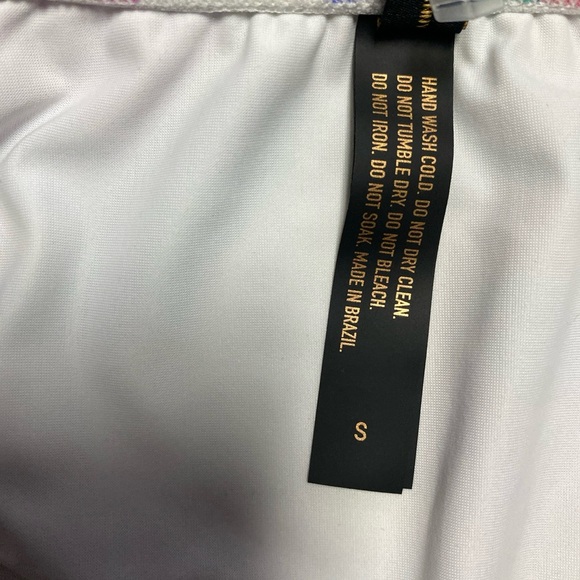 Vix Paula Hermanny Rafa Printed Low Rise Bikini Briefs size small - Picture 5 of 5